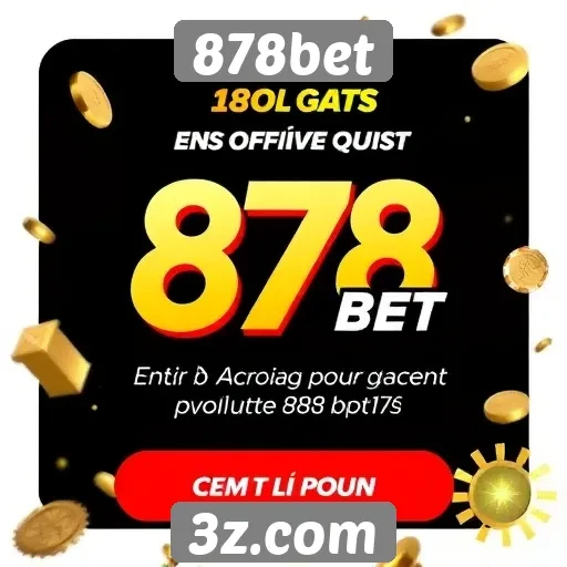 Ofertas e promoções especiais da 878bet